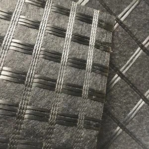 โพลีเอสเตอร์ Geogrid คอมโพสิตกับนอนวูฟเวน