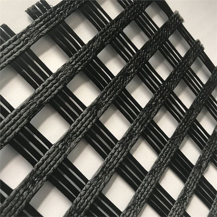 30kn/M 50kn/M 100kn/M Polyester Geogrid Pet Geogrid For Soil Reinforcement